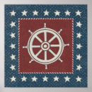 Recherche de rouge sur le blanc posters Bateau