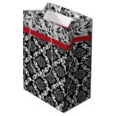 Search for black and white gift bags Girly