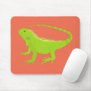 Search for iguana mousepads Green