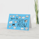 Recherche de meow vœux cartes Mignon