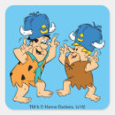 Recherche de retro vintage cartoons stickers Fred flintstone