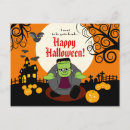Search for cute monster postcards Frankenstein