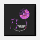 Recherche de ruban rose magnets Guerrier du cancer