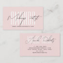 Search for typography business cards Trendy