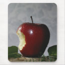 Search for red apple mousepads Leaves