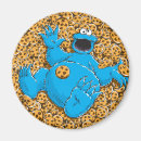 Recherche de cookie monster magnets Cookie rue sesame