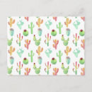 Search for pastel pattern postcards Cactus