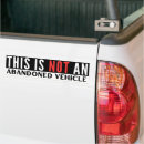 Search for abandoned bumper stickers Funny