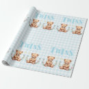 Search for twinning gift wrap Teddy bear