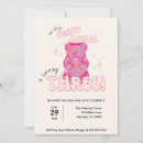 Search for gummy bears invitations Pink