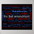 Recherche de liberté posters Premier amendement