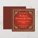 Search for luxury christmas invitations Red