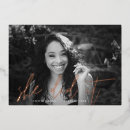 Search for modern rose gold invitations Black and white