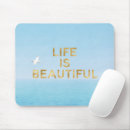 Search for flying bird mousepads Blue