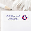 Search for fourth of july return address labels Usa