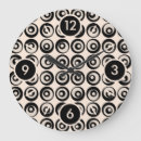 Search for black and cream clocks Abstract