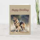 Search for german shepherd birthday cards Pet