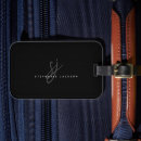 Search for letter luggage tags Typography