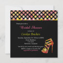 Search for high heel shoes bridal shower invitations Bride