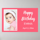 Search for happy birthday party posters Hot pink