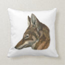 Recherche de tête de loup coussins Cool