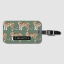 Search for tiger luggage tags Green