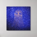 Search for pink and gold canvas prints Blue