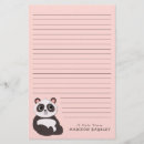 Search for cute panda stationery paper Bear