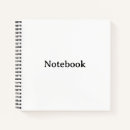 Search for blank notebooks Work