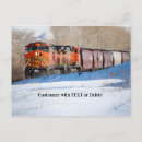 Search for train railway postcards Winter