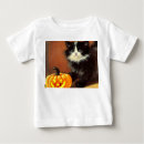 Recherche de chaton noir et blanc tshirts Éffrayant