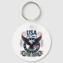 Search for year keychains Red white blue
