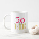 Search for fifty and fabulous mugs Gold