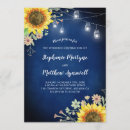 Search for navy blue and sunflower wedding invitations Floral