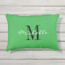 Recherche de vert coussins Typographie