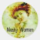 Search for nasty stickers Woman