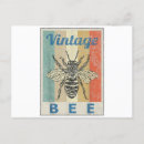 Search for vintage bee postcards Insect