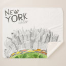 Search for new york city blankets Empire state building