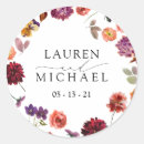 Search for fall flower stickers Elegant