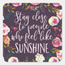 Search for sunshine quotes stickers Inspirational