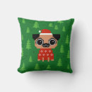 Search for pug christmas pillows Pets