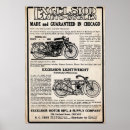 Recherche de vintage motorcycle posters Moteur