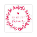 Search for made with love rubber stamps Typography