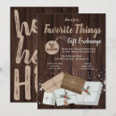 Search for white elephant exchange invitations Favourite things