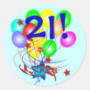 Search for age 21 stickers Twenty one
