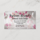 Search for balloon artist business cards Minimalist