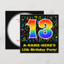 Search for 13 invitations 13 years old