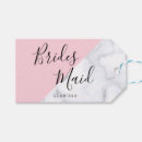 Search for bridesmaid gift tags Pink