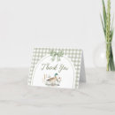 Search for gingham thank you cards Mallard duck