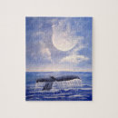 Recherche de baleine puzzles Mer